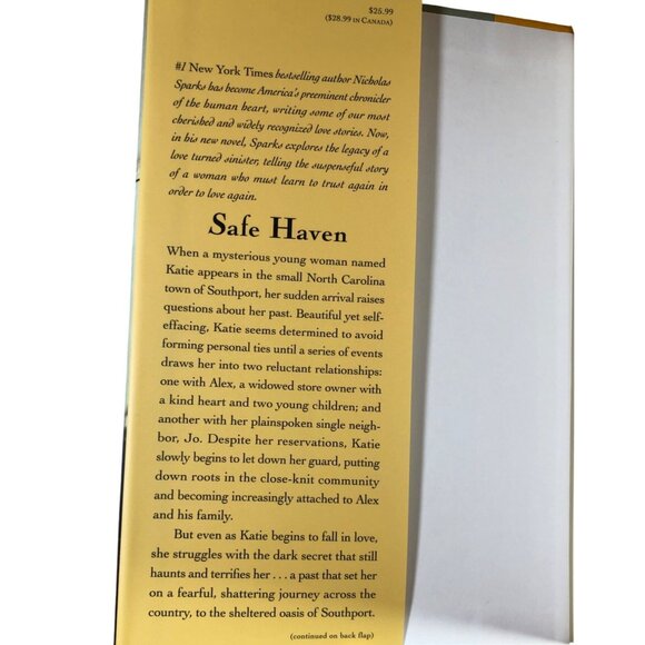 Nicholas Sparks Hardcover Book Set Of 3: The Guardian Safe Haven The Last Song - Picture 12 of 16